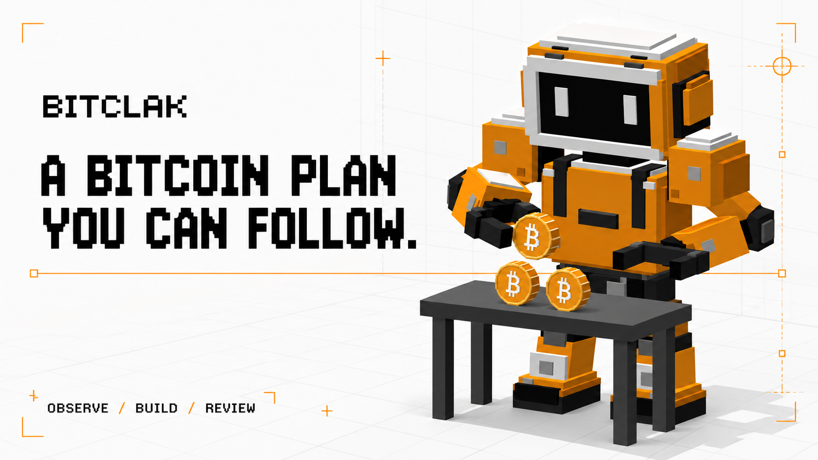 BITCLAK robot and Bitcoin coins with A Bitcoin plan you can follow headline